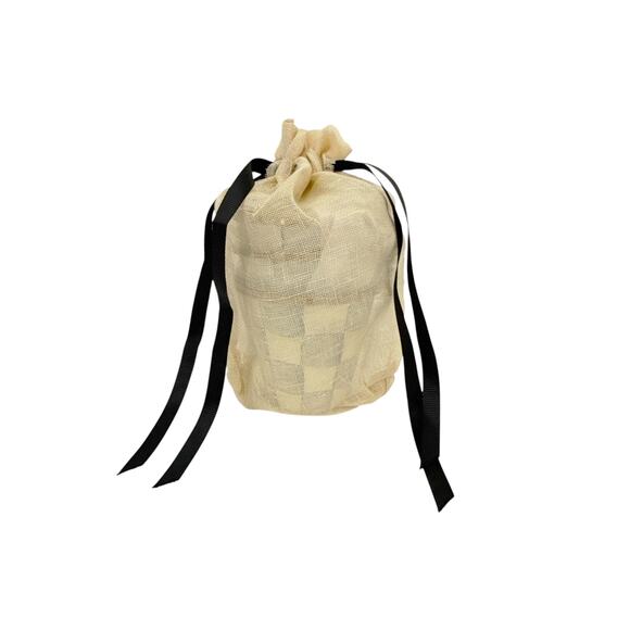 MACKENZIE-CHILDS Herb Pots in Sterling Check Set of 3 - Picture 6 of 9